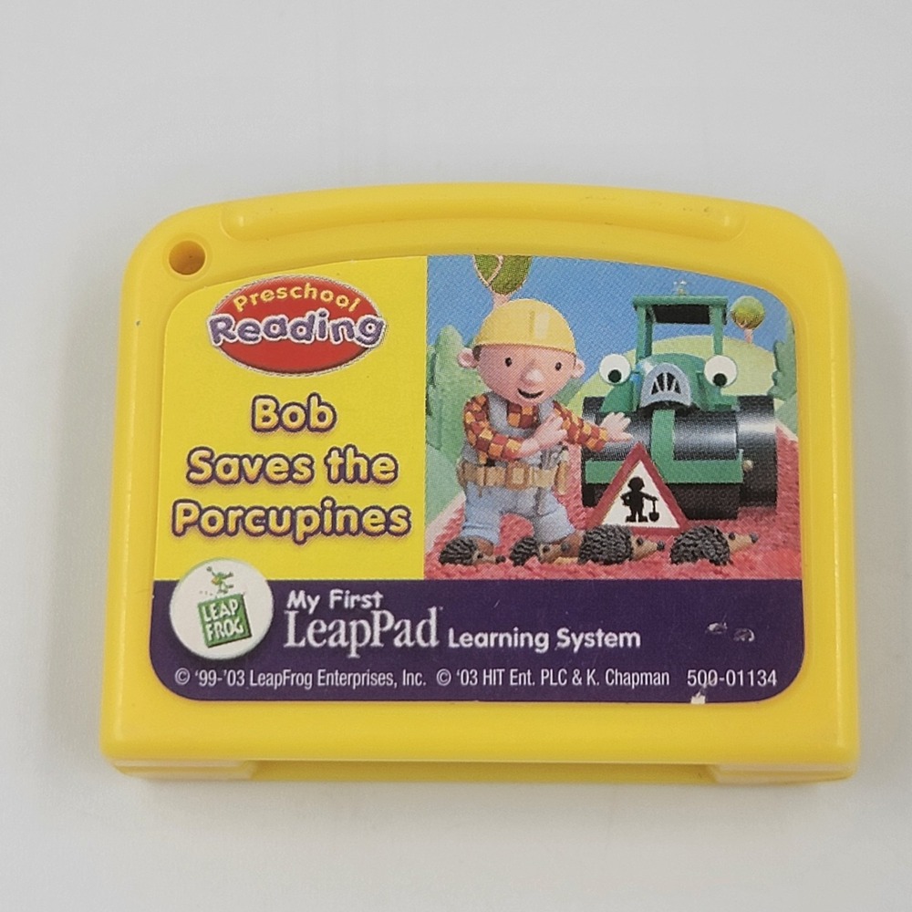 My First LeapPad - Bob Saves The Porcupines (Preschool Reading) Cartridge Only!